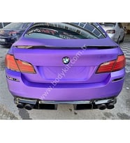 BMW F10 Uyumlu Yedek Parça Difüzör ve Flap - Fiber