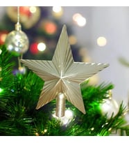 VIP DELUXE GOLD YILBAŞI ÇAM AĞACI TEPE YILDIZI GOLD NOEL AĞACI TEPE YILDIZI GOLD ALTIN 20 CM YILDIZ