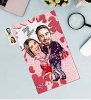 Kişiye Özel 240 Parça Çift Temalı Karikatürlü Puzzle