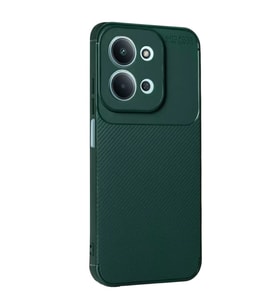 Xiaomi Redmi 15C 5G Auto Focus Karbon Kapak - Koyu Yeşil