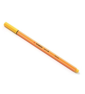 Stabilo Point 88 İnce Uçlu Kalem 0.4 mm Sarı 