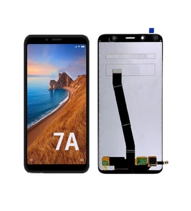 Xiaomi Redmi 7A ile Uyumlu Lcd Ekran Dokunmatik (Siyah)