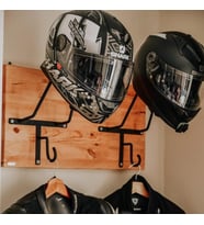 Motosiklet Kask Askısı, Motor Kask Askısı, MPSEX2V3 (Siyah)