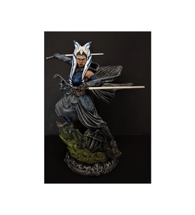 Ahsoka Tano Unique Star Wars Boyalı Figür 30 CM (DEV BOY)