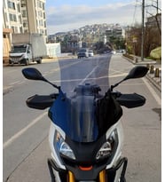 MOTOCAM Peugeot XP 400 Ön Cam 2023-2026 Model 65cm Füme Renkli 4mm UZUN