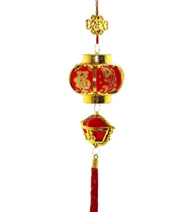 Feng Shui Ejderha Yılı Abajur Budha Buda Sokak Süsü Çin Feneri Japon Feneri Tak Koruyucu