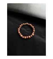Erkek - Bal Kahve Şık Tasarım Ahşap Bileklik  Handcrafted