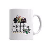 Gta 5 Estrelas Kupa Bardak Porselen