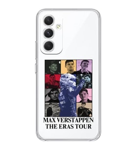 Samsung Galaxy A25 Uyumlu Max Verstappen Tasarımlı Şeffaf Telefon Kılıfı