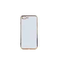 Apple iPhone 8 Plus Uyumlu Kılıf Zore Bark Kapak (Açık Mavi)