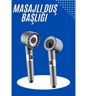 Masaj Etkili Duş Başlığı Yeni Nesil Çok Fonksiyonlu Ayarlanabilir Filtreli