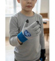 KİTTİ 25240-07 ERKEK ÇOCUK ÖRME TRİKO ELDİVEN 9-12 YAŞ (Gri)