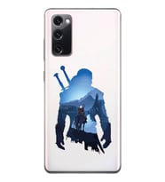 Samsung Galaxy S20 FE Uyumlu The Witcher Tasarımlı Şeffaf Telefon Kılıfı