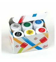 Südor Vitrail Cam Vitray Boyası 6 Renk x 25 ml. 