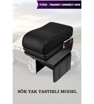 transit connect2010 kol dayama Yastıklı Lüks geniş model Siyah Deri