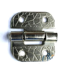Stoplu Menteşe - 30x33mm, Nikel, 1 Adet