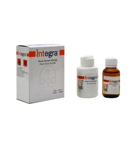 İntegra Sıcak Damak Kiti 120gr Akrilik 100ml Likit Diş Fakültesi Öğrencileri ve Tamir İşlemleri İçin