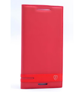 HTC Desier 830 Kılıf Elite Kapaklı Kılıf (Kırmızı)