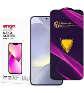 Samsung Galaxy S25 / S24 İle Uyumlu Ekran Koruyucu Antistatik 9h Temperli Kırılmaz Cam, Toz Tutmayan Parmak İzi Önleyici, 5d Tam Kaplayan Esd Koruma, Hd Şeffaf