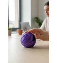 Açılır Kapanır Stres Topu / Stres Oyuncağı (Mor)