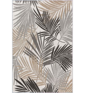 Eliana Home Baskılı, Yıkanabilir Kaymaz Taban Salon Halısı LNA1265 100x150 cm (Bej)