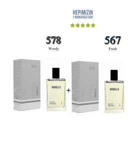 578 + 567 Erkek Parfüm Edp 50 ml Woody/Fresh - Mnms578567