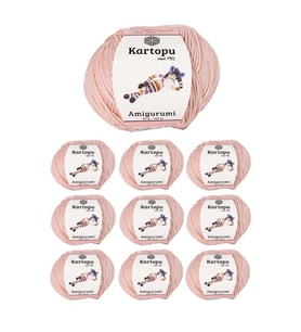 10 Adet Amigurumi El Örgü İpi 50gr 234