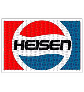 Heisenberg Breaking Bad Logo Refrigerante Puzzle
