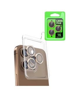 Apple iPhone 16 Pro Max Raze Metal Kamera Lens - Desert