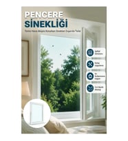 Kolay Montajlı Tek Kanat Pencere Sinekliği – Cırt Bantlı File
