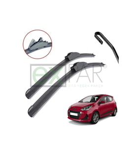 HYUNDAİ İ10 uyumlu ÖN CAM SİLECEK SÜPÜRGESİ TAKIMI 2017 - 2019 İ10 ÖN SİLECEK SAĞ SOL