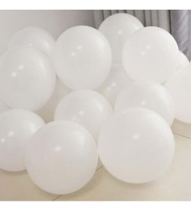 Beyaz Latex Balon 10 Adet