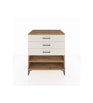 Kronos Şifonyer Tek Raflı 3 Çekmeceli 88x59x96 Çam-Aytaşı