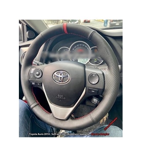 Toyota Corolla 2013-2018 Araca Uyumlu Direksiyon Kılıfı PLASTİK DİREKSİYONLARA UYGUNDUR