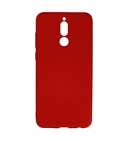 Huawei Mate 10 Lite Kılıf Nano İçi Kadife Silikon - Kırmızı