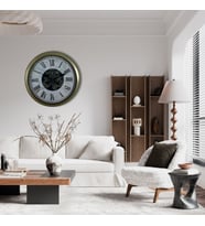 Atlas Tasarım 60 Cm Çarklı Duvar Saati