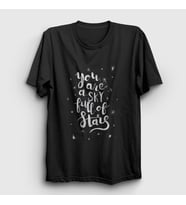 Presmono Unisex Siyah A Sky Full Of Stars Coldplay T-Shirt 468510tt