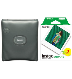 Instax SQ Link Yeşil Ex D Akıllı Telefon Yazıcısı ve 20'li Film