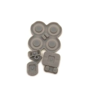 Nintendo Switch İç Lastik Seti Sol Joycon Rubber Pad NS Left Button Set (Beyaz)