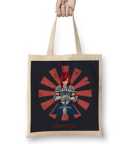 Erza Scarlet Retro Japanese Fairy Tail Bez Çanta Uzun Saplı