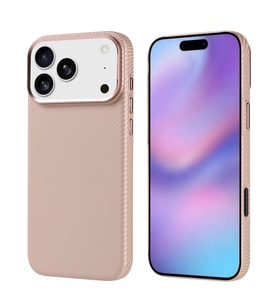 iPhone 17 Pro Max Kılıf Ultra İnce Karbon Tasarımlı ve Magsafeli Cabix Premium Kapak