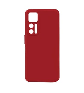 Lexroo TCL 30 Plus Kılıf Biye Silikon - Kırmızı