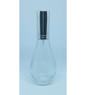 PARFÜM ŞİŞESİ 70 ML (6 ADET) BOŞ AMPUL ŞİŞE GRİ KAPAK PLASTİK VALF