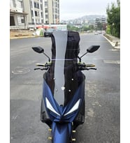 MOTOCAM Arora Max T Ön Cam 2022-2026 Model 78cm Siyah Renkli 4mm UZUN