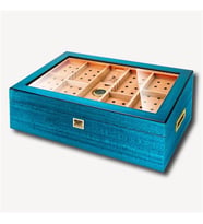 Lubinski Limited Edt. İspanyol Sedir Mavi Humidor LB-030