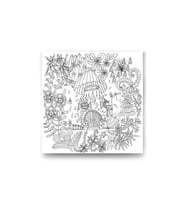 DBSanatevi Mandala Bahçede Ev Tablo 50 X 50 Cm