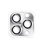 Apple İphone 16 Pro Max Pers Alüminyum Kamera Lens - Gümüş