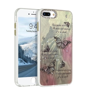Durukar® iPhone 7 Plus Kılıf Blade Aynalı Desenli Kapak - Desen 6