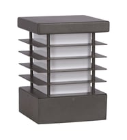AVONNI BSU-68140-GR Gri Boyalı Dış Mekan Aydınlatma E27 Aluminyum Polikarbon/Akrilik Cam 22cm