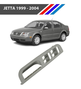 Jetta Cam Anahtar Çerçevesi Sol Taraf Gri Renk 1998 - 2004